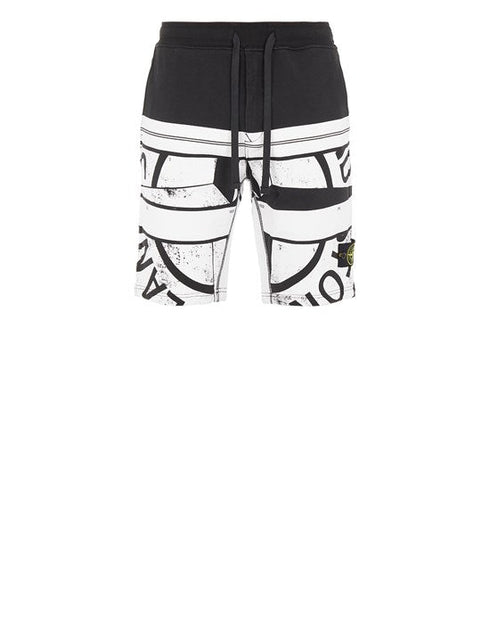 STONE ISLAND 66590 COTTON FLEECE ’MOSAIC FIVE’ Mens Apparel